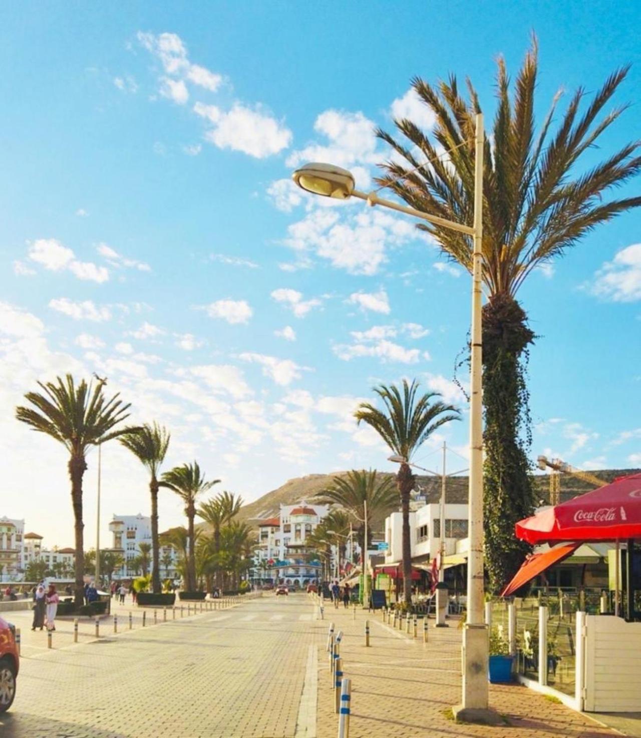 Magnifique appartement à la Marina Agadir Exterior foto