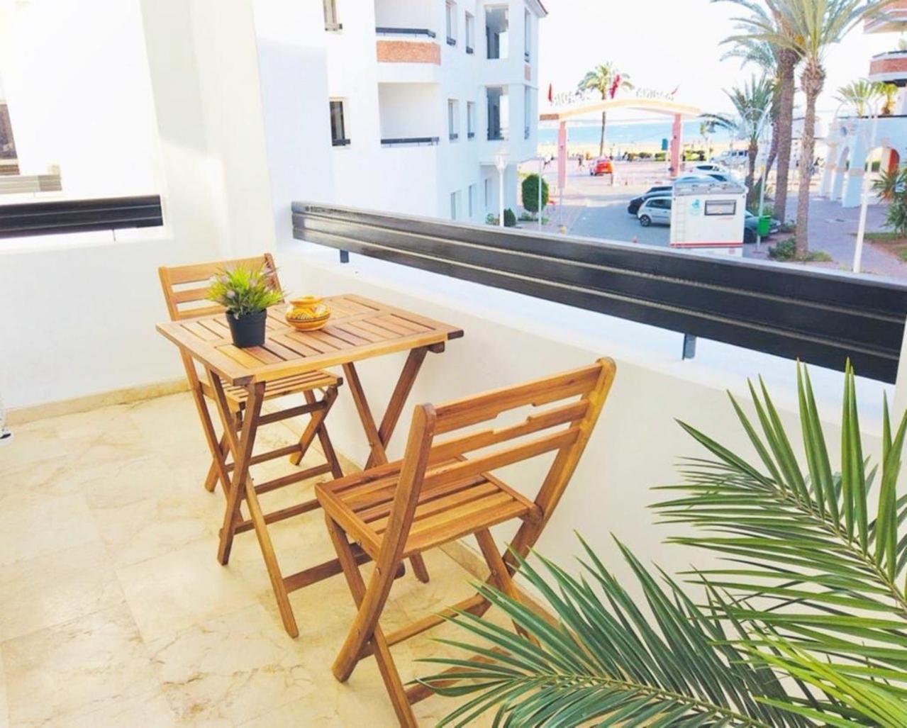 Magnifique appartement à la Marina Agadir Exterior foto